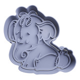 Cortador De Fondant Lindo Elefante Lumpy