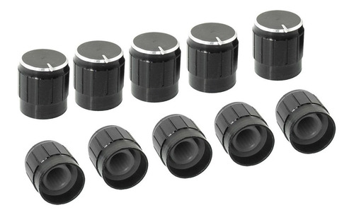 Knobs Aluminio Rotativo Aluminio Kit Com 10 Peças 