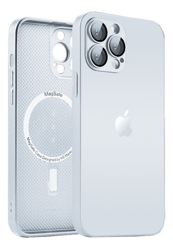 Capa Capinha Vidro Glass Para iPhone 11 Pearly White Branco