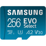 Tarjeta De Memoria Samsung Evo, 256 Gb, Microsdxc, Full Hd/4