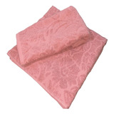 Set 2 Toallas Jacquard 500g Weave Rosa