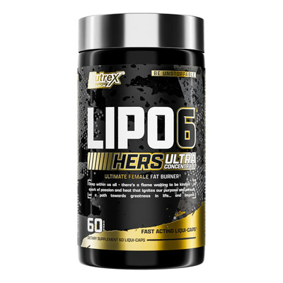 Termogénico Nutrex Lipo-6 Black Hers Ultra Concentrate 60 Sabor Sin sabor | Envío gratis