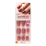 Kiss New York Impress Unhas Autocolantes Curto Short Classic