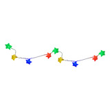 Luces Navideñas Led Forma De Estrellas 30 Luces 3.2mts