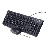 Combo Teclado Y Mouse Logitech Mk120 Usb