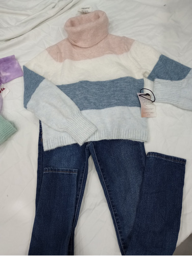 Lote Nena Talle 4/5 Años Jean Levis Sweaters  5 Ptendas