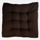 Assento Para Cadeira Futon 60x60cm - Marrom