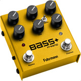 Pedal De Efeito Bass+preamp Fuhrmann Edição Especial Amarelo
