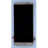 Display Motorola C/touch Xt1926 Moto G6 Plus Dorado