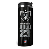 Termo Las Vegas Raiders Nfl Personalizado Con Tu Nombre