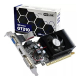 Placa De Vídeo Nvidia Gt210 1gb Goline