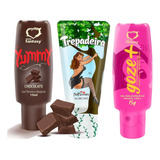 Mulher Gostasa Goza + Trepadeira + Gel Beijável Chocolate 