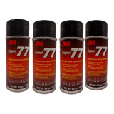 Pegamento Cielo Autos Adhesivo Spray Super 77 3m 124g (4 Pz)