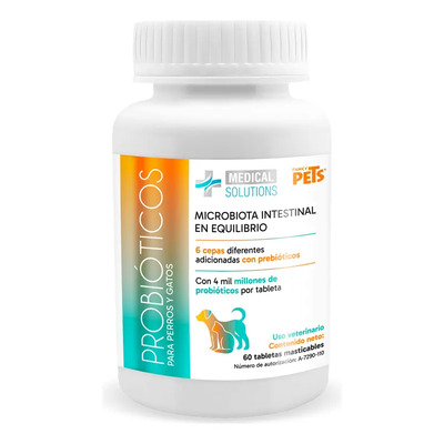 Probiótico Para Perro Probiotico En Tableta Masticable 60 Pz | Meses sin interés
