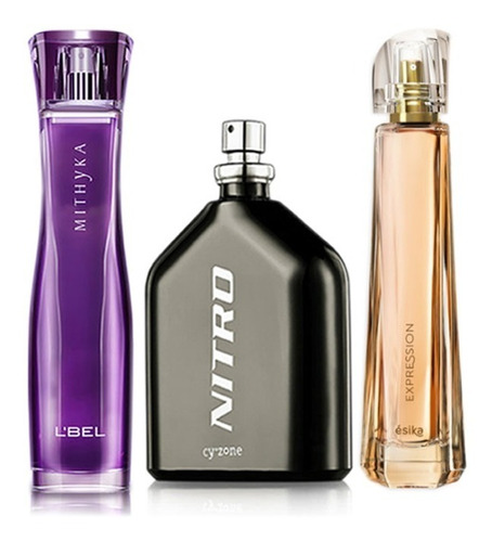 Lociones: Mithyka, Expression Y Nitro - mL a $218