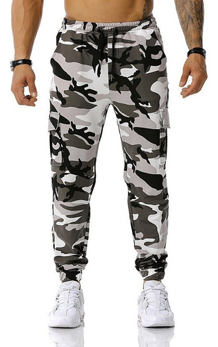 / Calça De Moletom Masculina Camuflada 2022