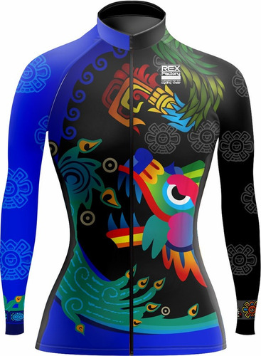 Ropa De Ciclismo Jersey Maillot Dama Mujer Manga Larga 598