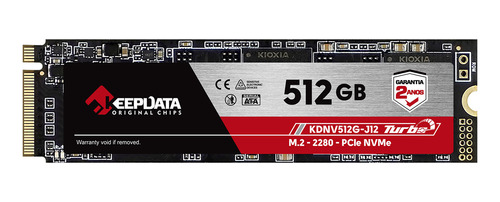 Ssd M.2 Nvme 512gb 2280 Keepdata Kdnv512g-j12 