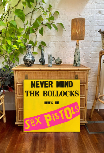 Cuadro Sex Pistols Tapa Disco Never Mind The Bollocks 50x50