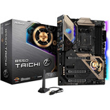 Tarjeta Madre Asrock B550 Taichi Amd Ryzen Ddr4 Pcle 4.0 Color Negro