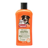 Shampoo Para Cachorro Sanol Neutro 500ml