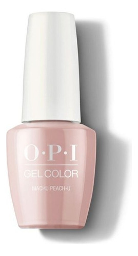 Opi Gelcolor Machu Peach-u Semipermanente -15ml Color Nude
