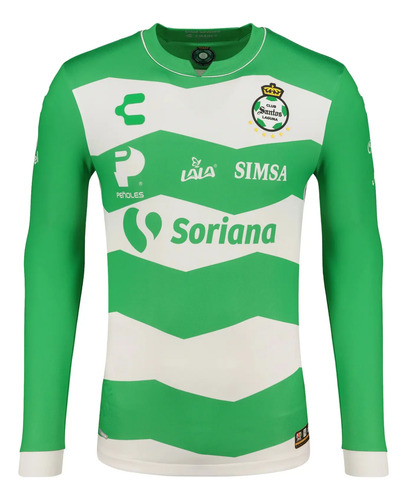 Jersey Playera Charly Santos Laguna De Manga Larga Local 24
