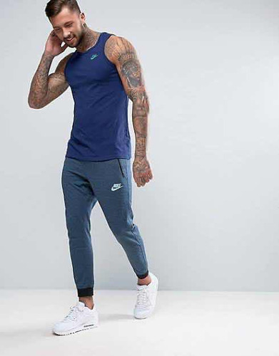 Pants Jogger Nike Gris Talla Xl Eg