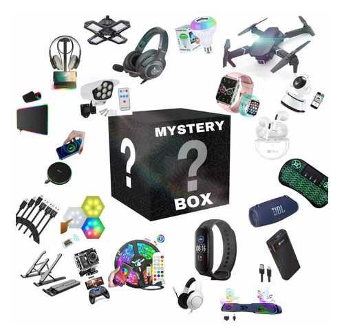 Caja Misteriosa Electrónica Mystery Box Hogar Gamer Premium