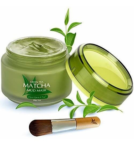 Mascarilla Facial De Té Verde Matcha Rejuvenecedora