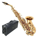 Sax Soprano Eagle Sp508 Curvo Saxofone Sp-508
