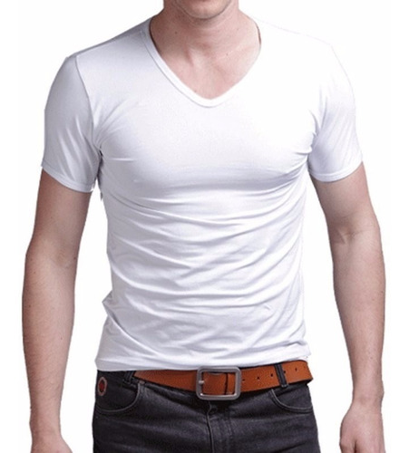 Pack X 5 Remeras Entalladas Slim Fit Para Hombres !