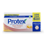 Sabonete Em Barra Protex Nutri Protect Vitamina E 85g 6 Unidades