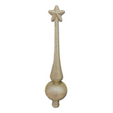 Estrella Puntal Simple Navidad Decorativa Brillante Pettish Color Dorado Puntal Estrella