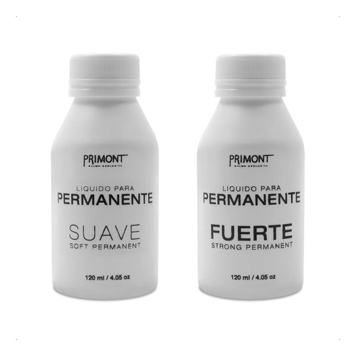 Primont Kit Líquido Para Permanente Suave + Fuerte 