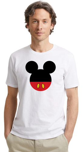 Remera Mickey Mouse - Algodón - Unisex - Diseño Estampado B2