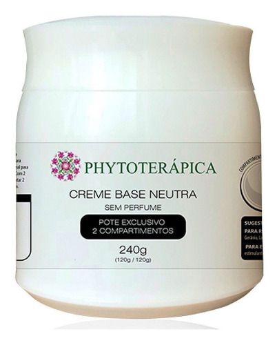 Creme Base Neutro 240g (sem Perfume) - Phytoterápica