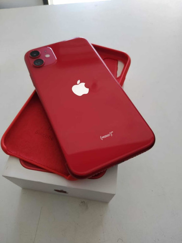 iPhone 11 64gb Red - Semi Novo