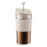 Cafetera Manual Bodum Travel Press Vaso Prensa - Blanco