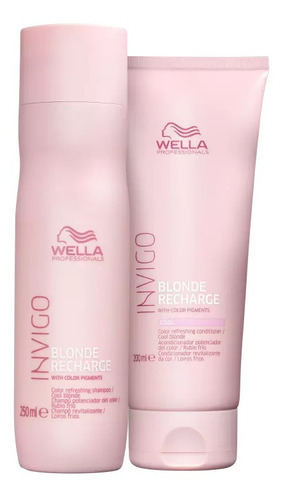 Wella Blond Recharge Sh 250ml + Cond 200ml + Oleo Or Li100ml