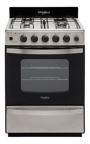 Cocina Whirlpool Wfx57dw 55l Inox Grill Luz Delta