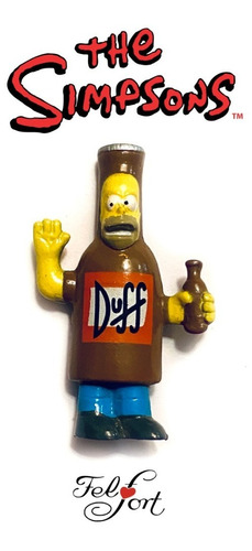 Muñeco Homero Duff Los Simpsons Colección Chocolates Jack