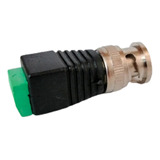 Conector Coaxial Macho Bnc Cctv Borneras