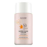 Protector Solar Babé Super Fluid Color Spf 50 - 50ml