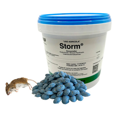 Storm Basf Rodenticida Veneno Para Ratas envase 1 Kg | Envío gratis