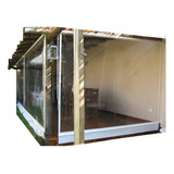 Cerramiento Cristal Transparente Lona Pvc Galeria Quincho