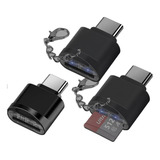 3pzs Lector Tarjetas Micro Sd Alta Velocidad Usb Tipo C 3.1