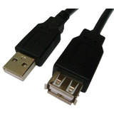 Cabo Extensor Usb A Macho X Afemea 3.00 Mts Versão 2.0