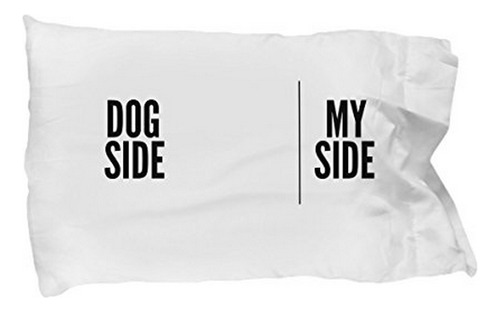 Dogsmakemehappy Funda De Almohada Side My