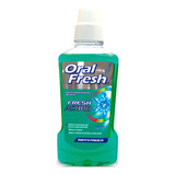 2 Unida. Enjuague Bucal Oral Fresh Action Menta Fresca 500ml